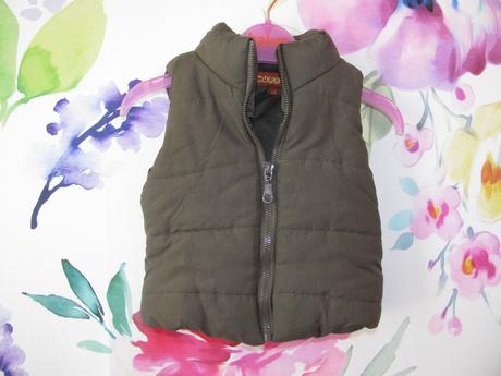 Hnědá prošívaná vesta murros, 68