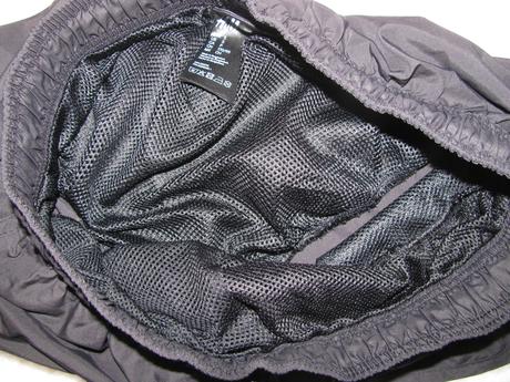 Letní sportovní běžecké černé šortky h&m, h&m,s