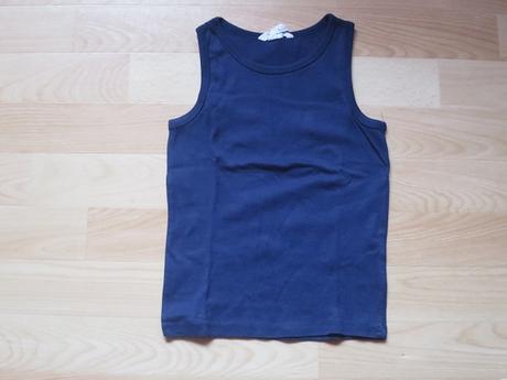 Tílko modré, h&m,110