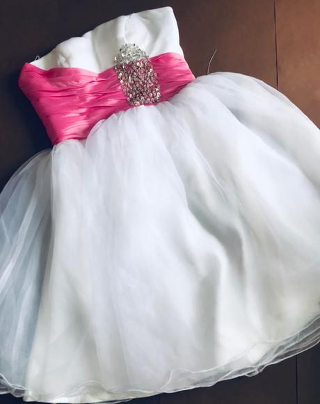 Ob/ šaty slavnostní - v.cca 12/15 let, 158