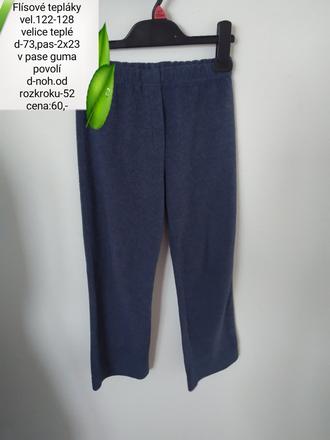 Tepláky-vel.122-128, 122