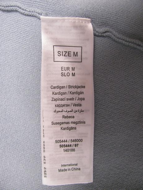 Dámský sv.modrý kardigan s kapucí orsay, orsay,m