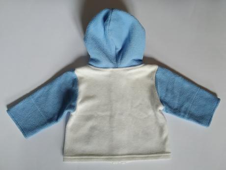 Flísová mikinka s autíčky, 68