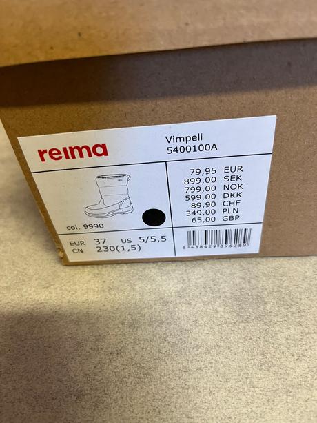Zimní sněhule reima vimpeli velikost 37, reima,37