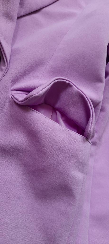 Shein fialkové sako, l