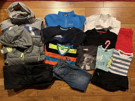 Set oblečení pro kluky - 14ks, vel. 4-6 let, 104–116