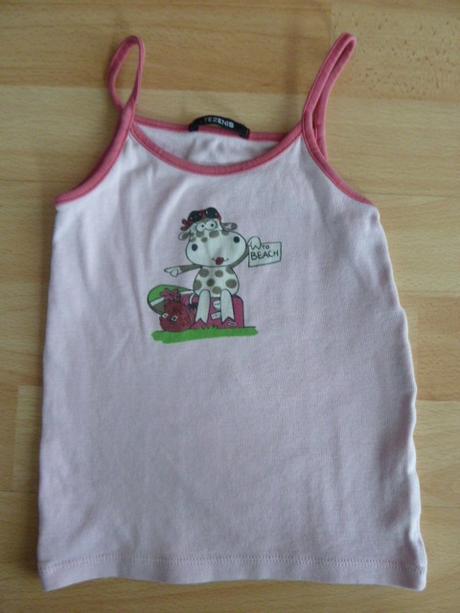Tílko & tričko s krávou tezenis vel. 98, tezenis,98