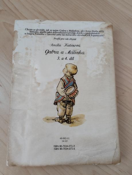 Kniha gabra a málinka 1a 2 díl,
