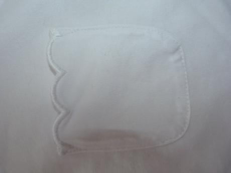 Next bílé bavlněné tričko vel. 116, next,116