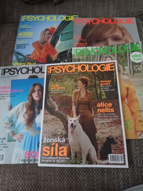 Časopisy moje psychologie 5x,