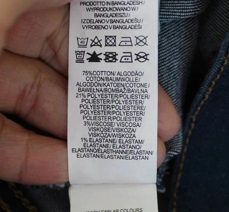 Džíny vel. 4 - 5 let, primark,110