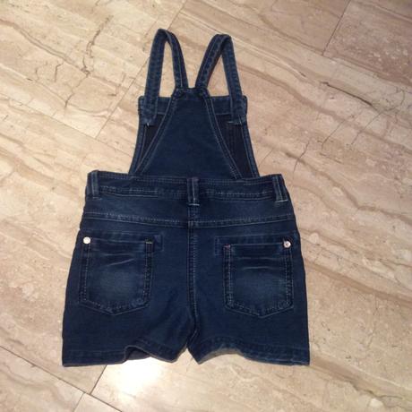 Džínový overal/kraťasy zn. next, next,98
