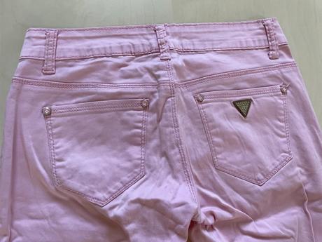 Růžové kalhoty, vel 27 cca xs/s, s