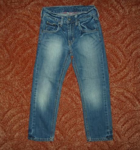 Modré kalhoty rifle džíny h&m, h&m,116
