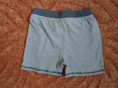 Modré bílé kraťasy kraťásky šortky, f&f,92