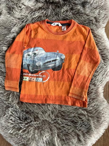 Triko s autíčkem, h&m,98