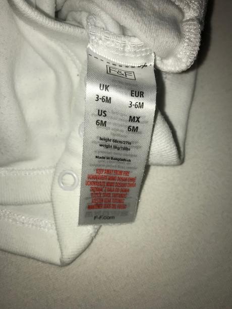 Kojenecké tílko, f&f,68