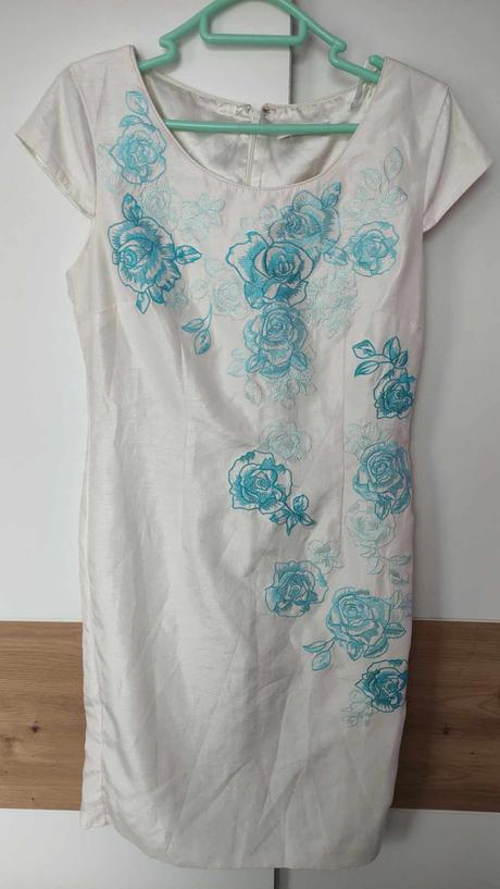 Šaty společenské dámské vel.38/uk 10/s, 38