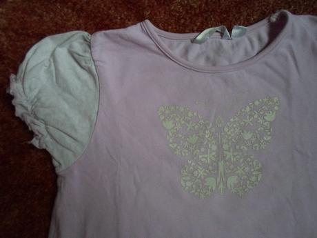 Růžové šaty šatičky tunika, 122