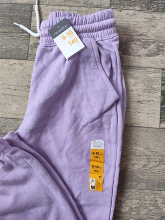 Tepláky teplé dívčí, primark,140