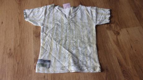 Tričko vel. 116, na štítku vel. 128, 116