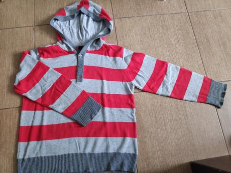 Svetr s kapucí vel.128, next,128