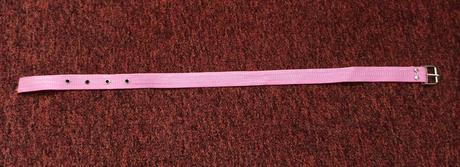 Růžový pásek (délka 77 cm), 