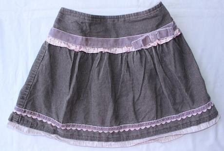 X87. manšestrová sukně 1-1,5 let, mothercare,86