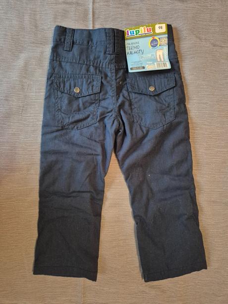 Dětské zateplené kalhoty lupilu vel. 98, lupilu,98