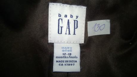 Kabát, baby gap, vel 86, gap,86