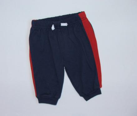 H1037 modré chlapecké tepláky vel. 62, st. bernard,62