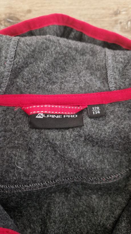 Softshelová bunda vel.128/134, alpine pro,128