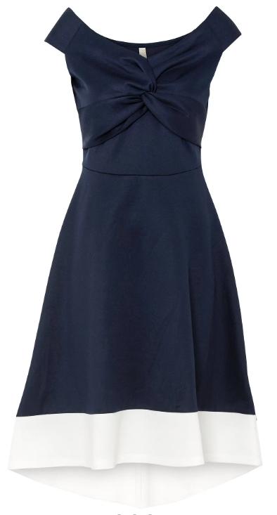 Šaty s ozdobným uzlem, bonprix,40