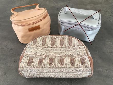 Kosmetické taštičky/kufříky 2 ks,