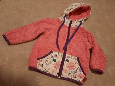 Fleecová květinková mikina shara, 86