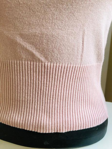 Ruzovy mango krátký svetrik s, mango,s