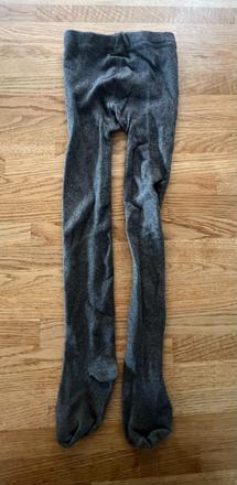 Punčocháče tmavě šedé h&m vel. 122/128, h&m,122