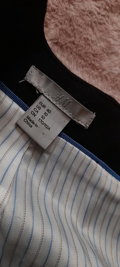H&m černé business šaty, h&m,40
