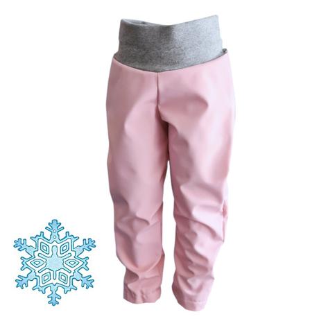 Zimní kalhoty s medvídkovou podšívkou, 80 - 152