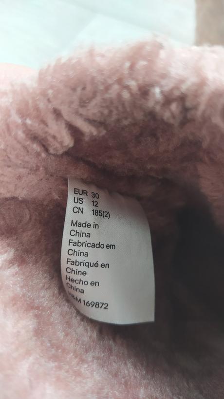 Dívčí kozačky 30, h&m,30