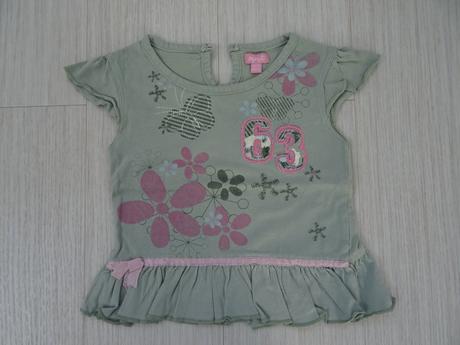 Dívčí triko / tunika vel. 6/12 m, minoti,74