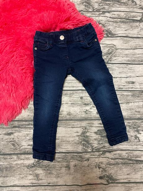 Dívčí zeteplené džíny dopodopo 98, dopodopo,98