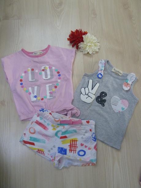 Letní set triček a kraťásků beetle ethread, 86