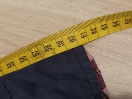 Zimní bunda tmavomodra, 134