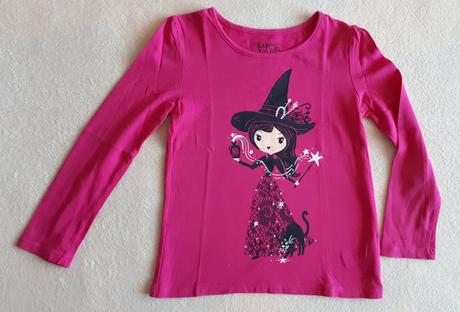 Dětské tričko čarodějnice, halloween, vel.122, c&a, c&a,122
