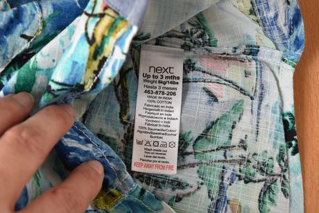 Košile vel. 0 - 3 m, next,62