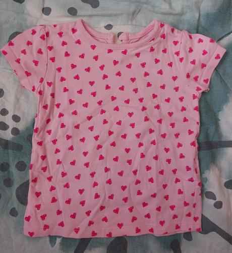 Tričko srdíčka, f&f,92