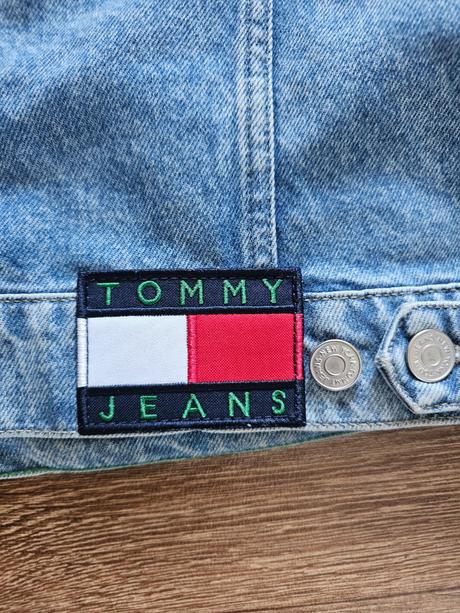 Pánská džínová bunda tommy hilfiger vel. m, tommy hilfiger,m
