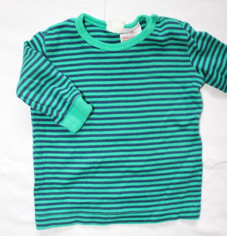 Bf52. pruhované tričko pro nejmenší, h&m,50