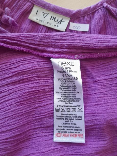 Šaty, next, vel 116, next,116